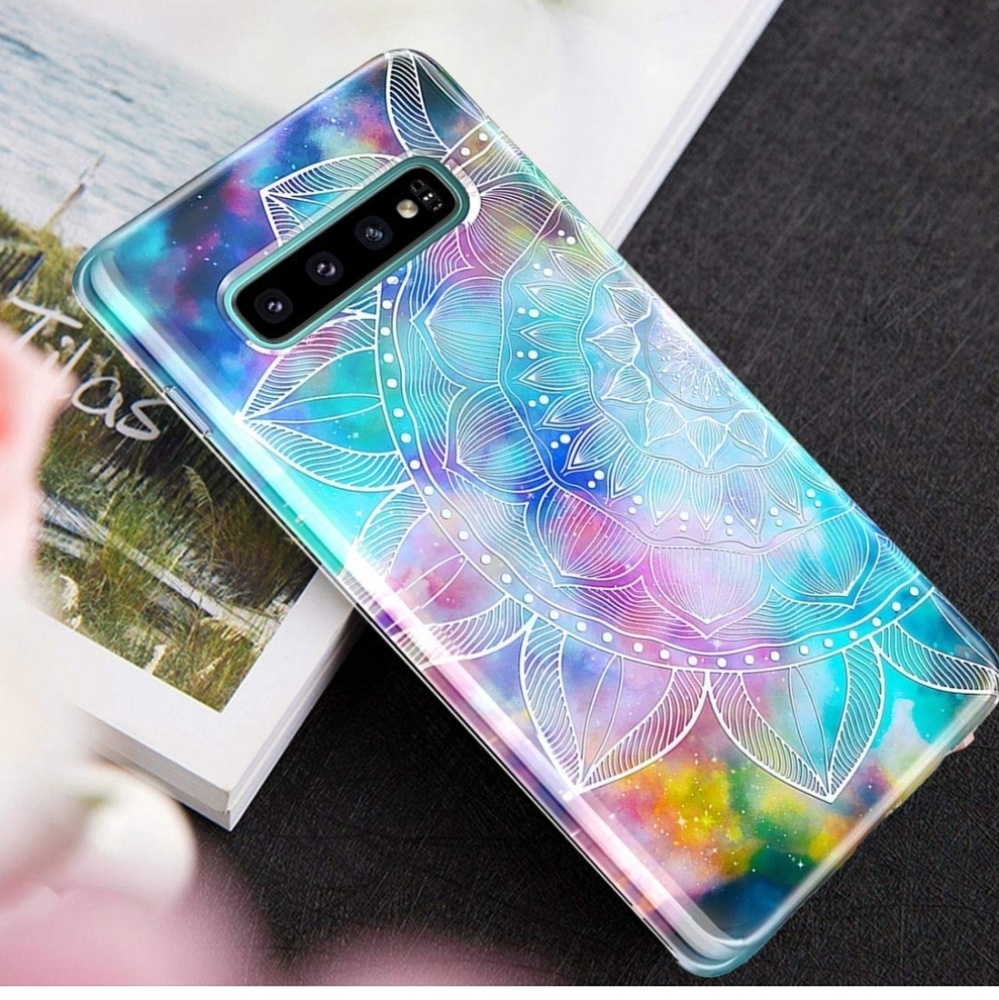Hekodonk Compatible Galaxy s10 Case Plus Mandala